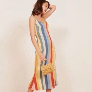 Reformation Rainbow Jaxon Dress, size 2/smalll